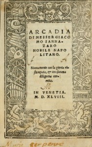 Arcadia, de Sannazaro