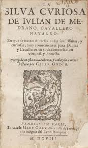 Portada de La silva curiosa de Julián de Medrano