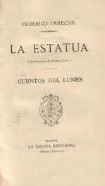 Portada de La estatua, de Federico Urrecha