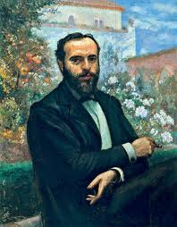 Retrato de Ganivet por José Ruiz de Almodóvar