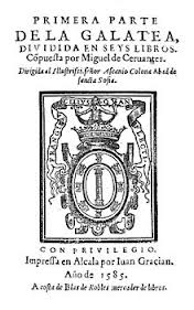 Portada de La Galatea (1585)