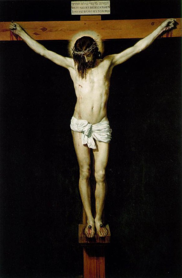 Cristo crucificado, de Velázquez