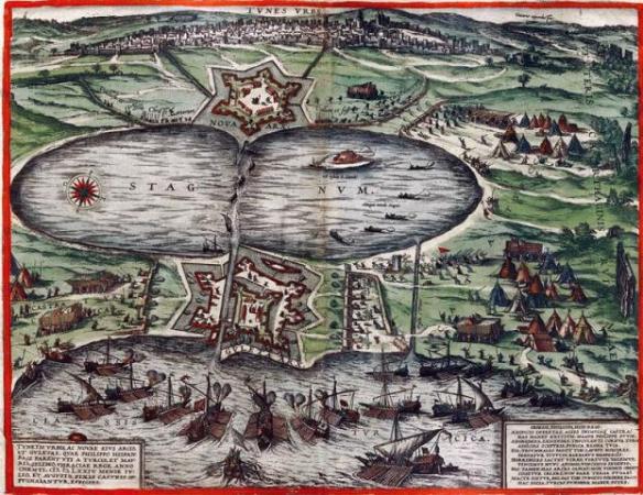 Túnez y el fuerte de La Goleta