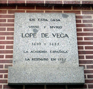 Casa de Lope de Vega en Madrid