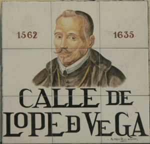 Calle de Lope de Vega en Madrid