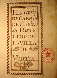 Historia de Gabriel de Espinosa