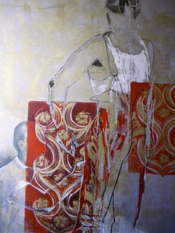 Torero vistiéndose de luces