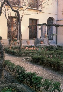 Jardín de la casa de Lope de Vega