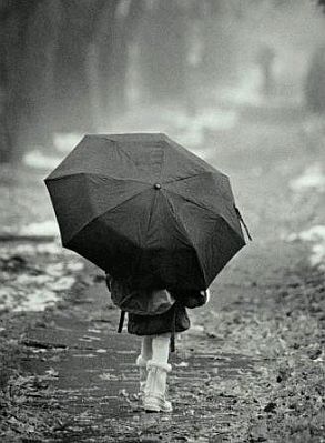 Paseo bajo la lluvia