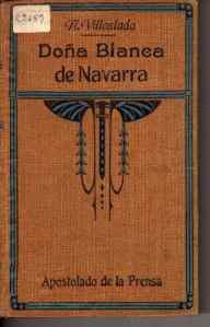 Doña Blanca de Navarra, de Navarro Villoslada
