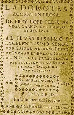 La Dorotea, de Lope