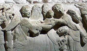 Sepulcro de doña Blanca de Navarra, en Nájera