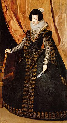 Isabel de Borbón, por Velázquez