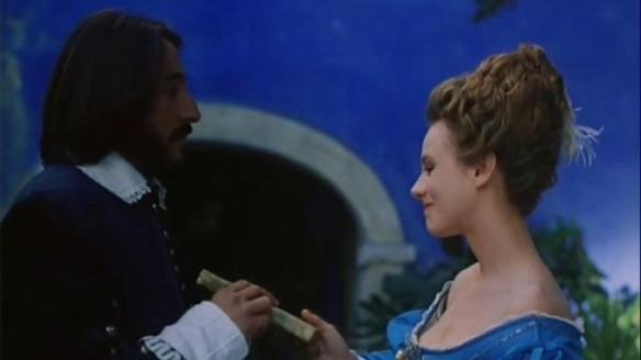 Teodoro y Diana, personajes de El perro del hortelano, de Lope de Vega