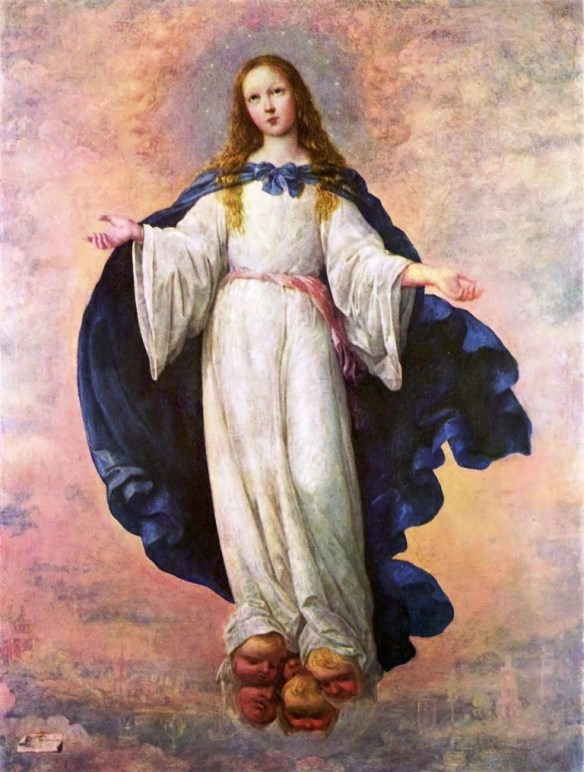 Inmaculada Concepción de Zurbarán (Budapest)