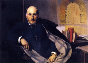 Retrato de Ramón y Cajal, por Joaquín Sorolla