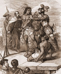 La muerte de Caupolicán