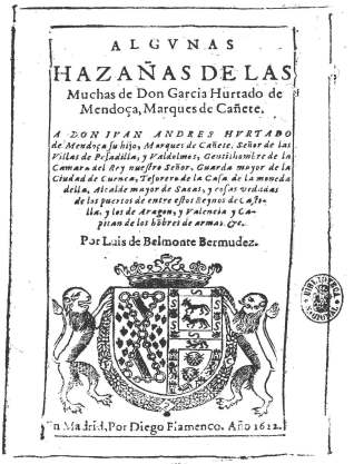 Portada de Algunas hazañas...