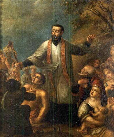 Ignacio-Valdés-y-Albarca-San-Francisco-Javier-Predicando-a-los-Indios