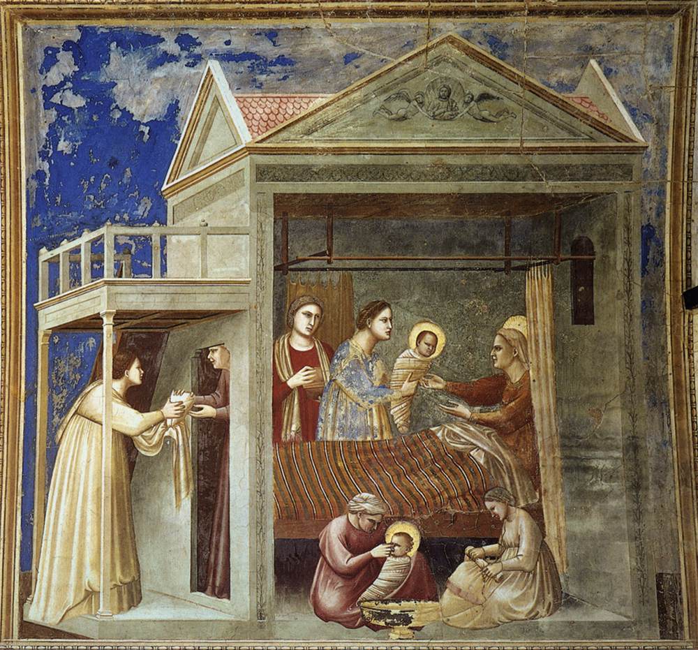 Natividad, de Giotto