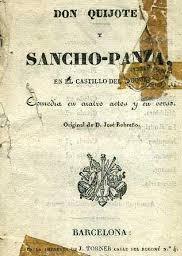 Don Quijote y Sancho Panza en el castillo del duque, de José Robreño