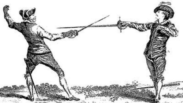 Duelo de espadas