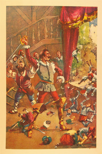 Don Quijote arremete contra el retablo de maese Pedro