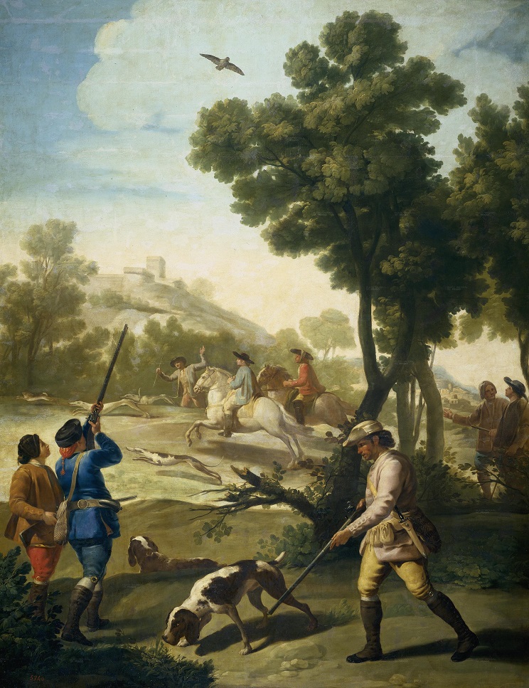 Partida de caza, de Francisco de Goya