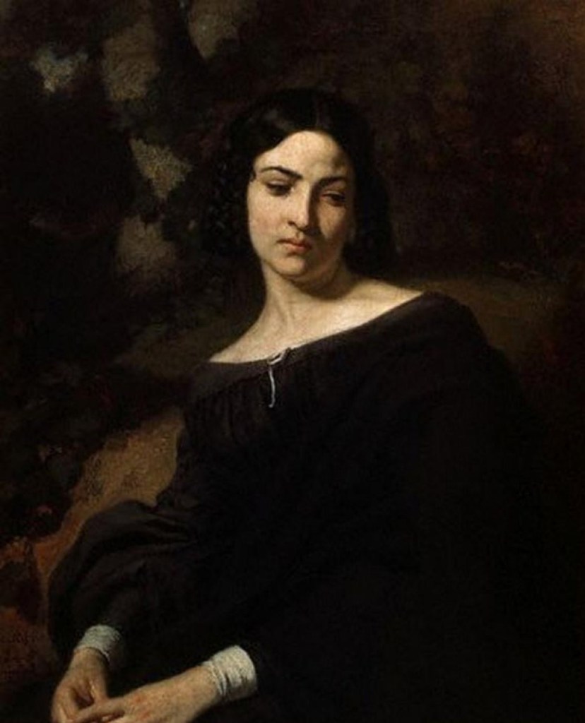 Una viuda, de Thomas Couture