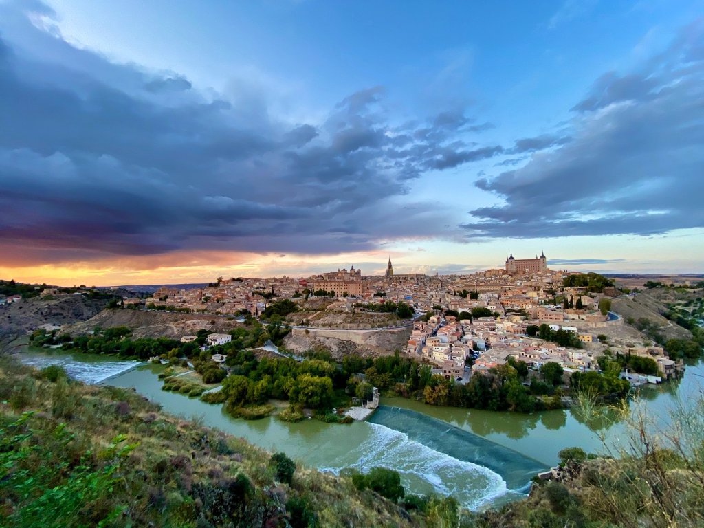 Vista panorámica de Toledo