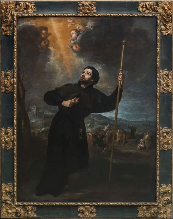 Bartolomé Esteban Murillo, San Francisco Javier (c. 1670). Wadsworth Atheneum (Hartford, Connecticut, Estados Unidos)
