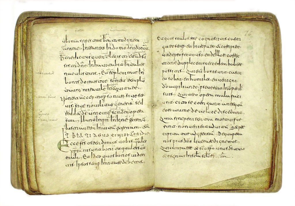Manuscrito 60, que contiene las Glosas Emilianenses (Real Academia de la Historia)