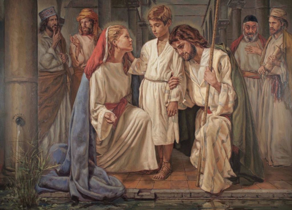 El Niño Jesús hallado por sus padres en el Templo de Jerusalén