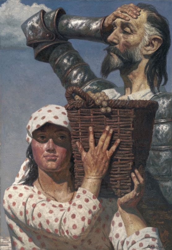 Gely Korzhev, Dulcinea and the Knight (1997-1998)