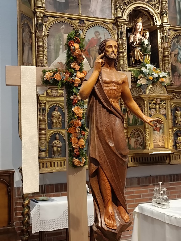 Cristo Resucitado. Parroquia de Santa María, Madre de la Iglesia (Barañáin, Navarra, España).