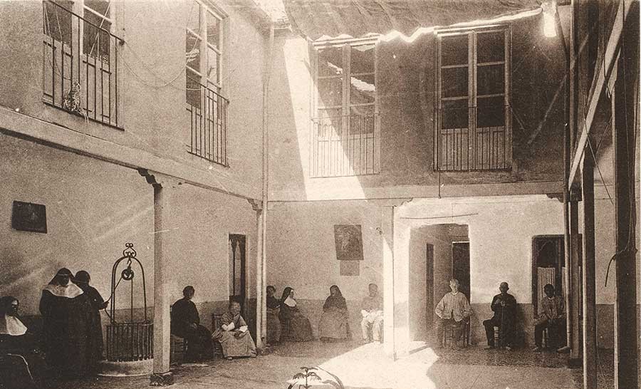 Asilo de Herencia a comienzos del siglo XX