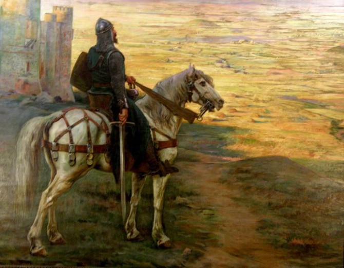 El Cid, de Marceliano Santa María. Museo Marceliano Santa María (Burgos, España).